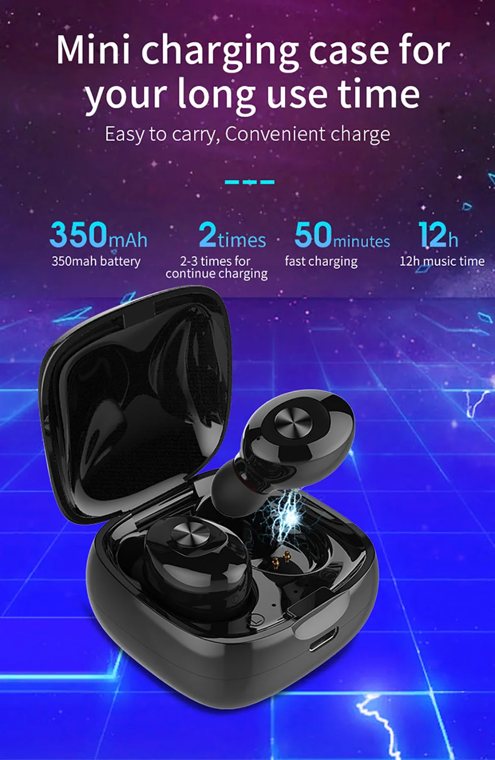XG12 TWS Bluetooth 5 0 наушники 3D HD стерео Беспроводная гарнитура спортивные Handsfree игровая