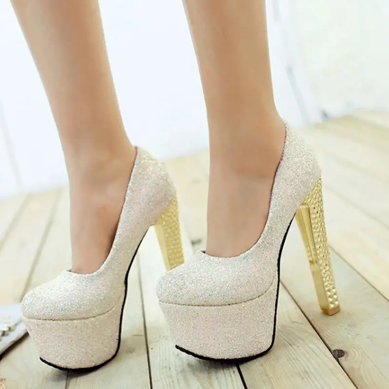 Женские туфли на высоком каблуке с круглым носком размеры 34 43|sexy shoes|party shoessexy shoes