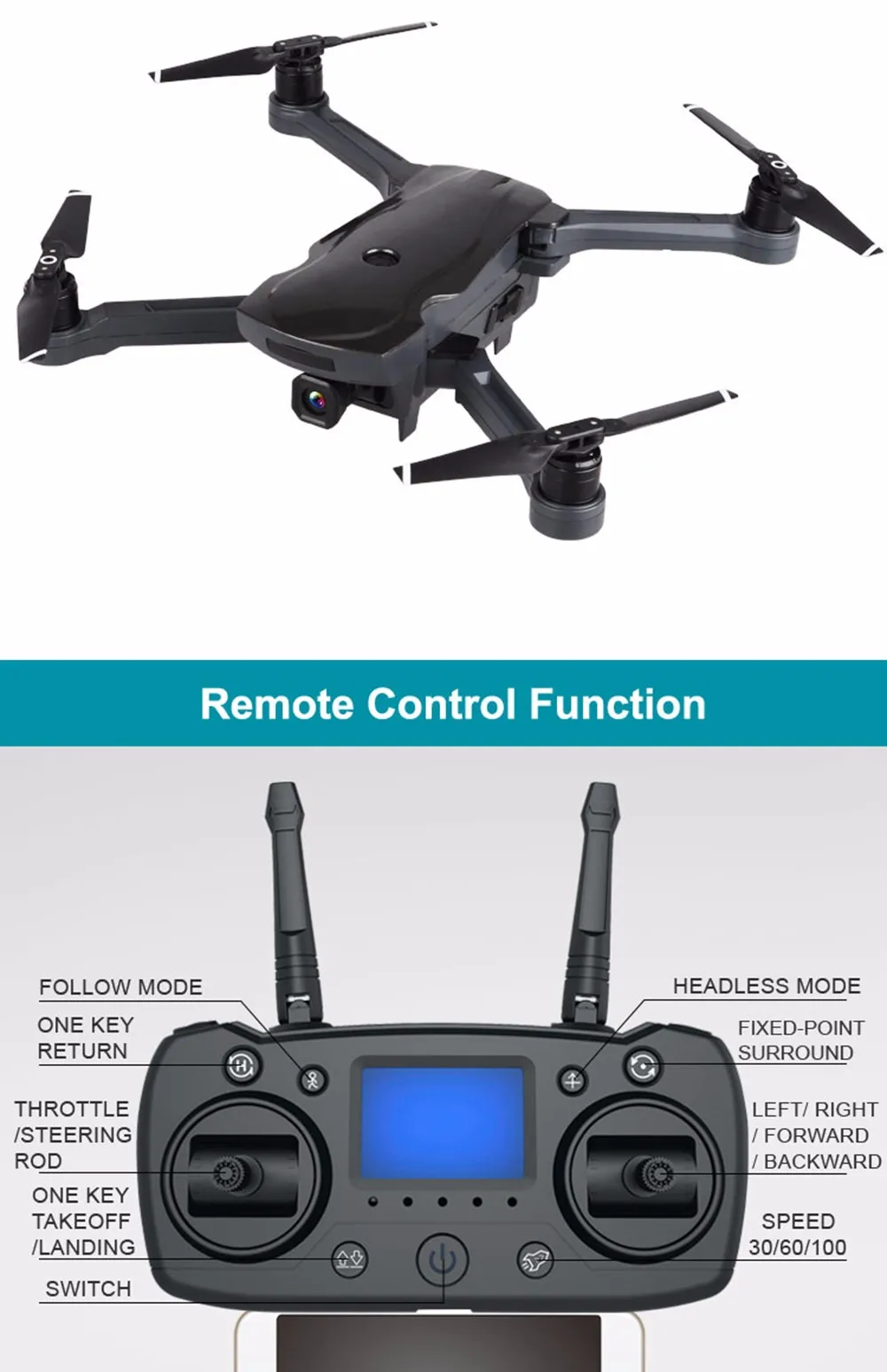 AOSENMA CG033 вертолет wifi FPV Двойной gps складной Радиоуправляемый Дрон Квадрокоптер с 1080P HD wifi карданный бесщеточный мотор в продаже