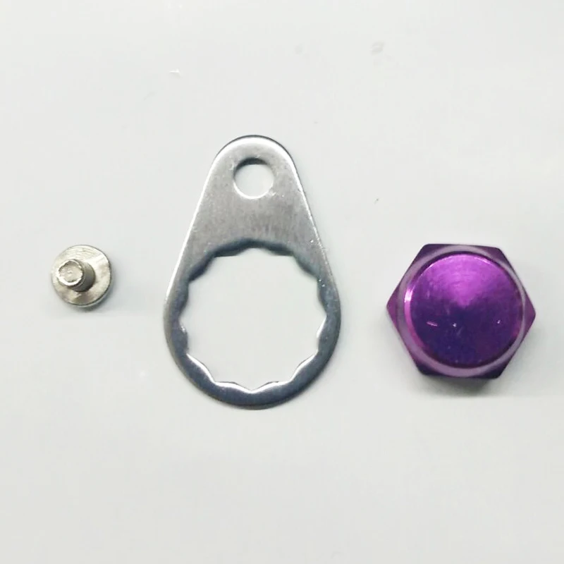 EKFan левая рука правая рукоятка гайка винт с пластиной для рыболовной катушки