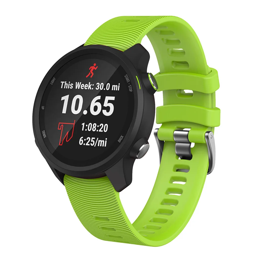 Браслет на запястье для Garmin Forerunner 245/245 M/Vivoactive 3/Vivomove HR Смарт-часы заменить мужчин t Band Роскошные для женщин мужчин 19Jun