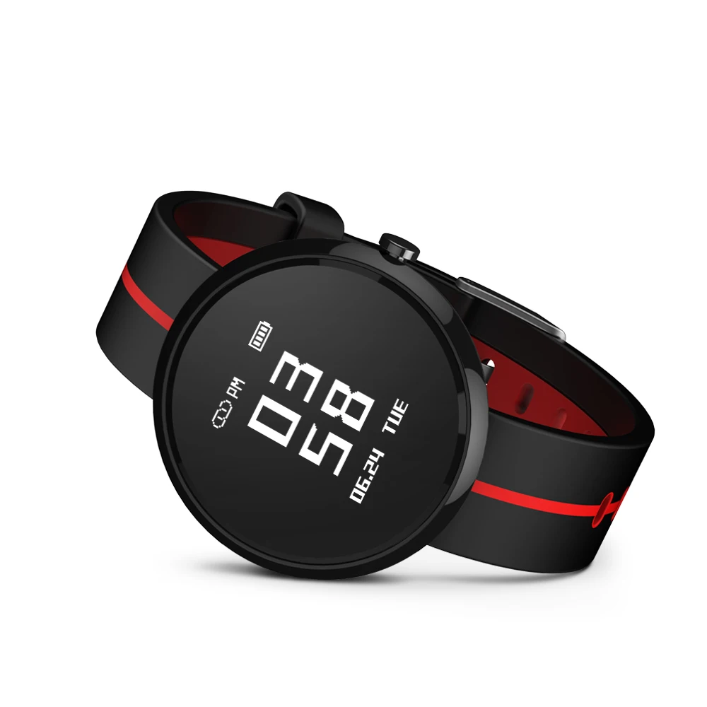 JMFONE V06S Bluetooth Smart Браслет сердечного ритма крови Давление Шагомер сна Фитнес