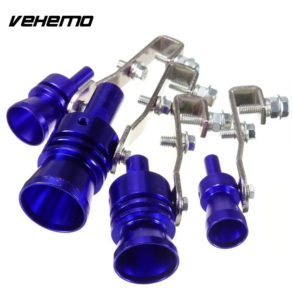 Звуковой свисток Vehemo из алюминиевого сплава M Turbo звуковой глушитель выхлопной
