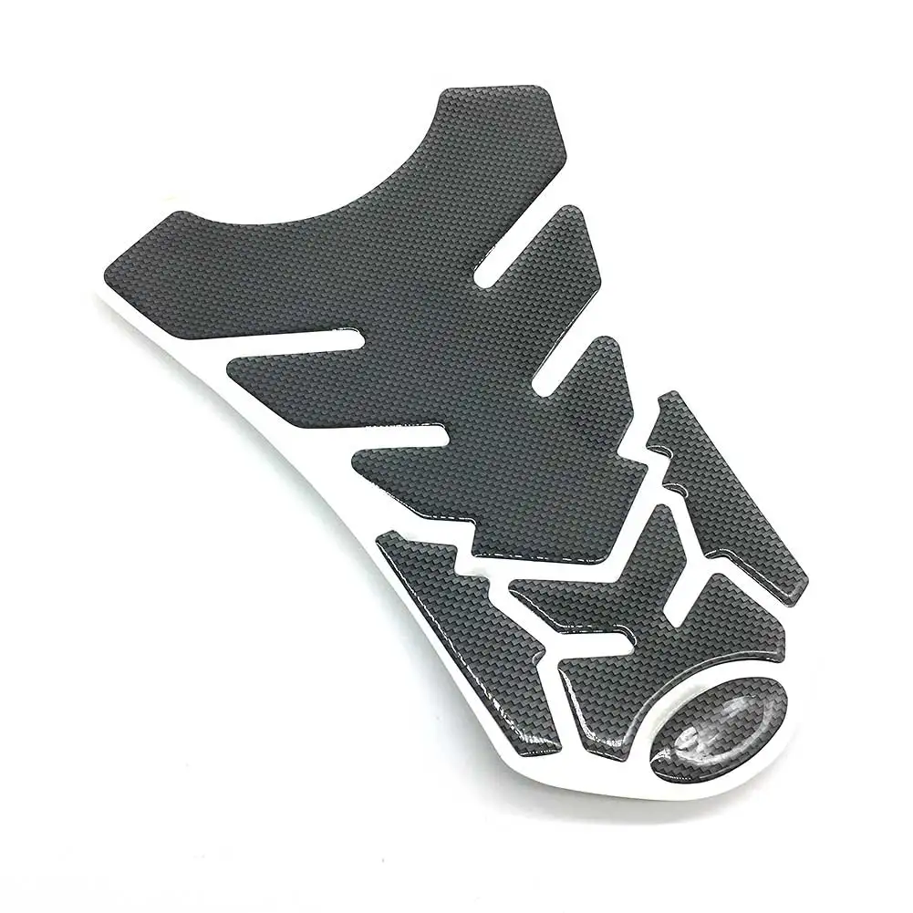1 шт. углерода волокно Танк Pad Tankpad резиновый протектор Стикеры для Honda Suzuki Kawasaki Yamaha Fireblade VTX Мотоцикл Универсальный