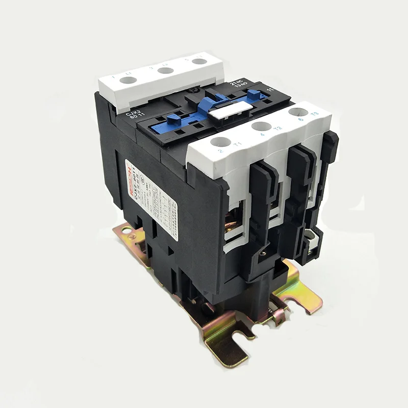 380 В номинальное напряжение катушки 3 фазы 1NO + 1NC CJX2 8011 контактор переменного