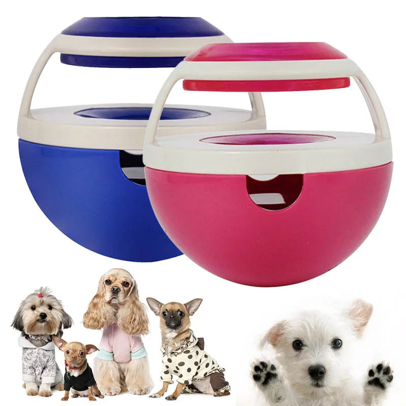 Cat Food Feeders Ball Pet Interactive Toy Tumbler Egg Smarter Dogs Playing Toys Treat Shaking for Increases  Дом и