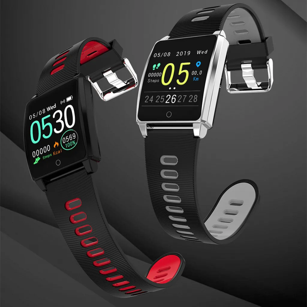 AK18 пульсометр кровяное давление мониторинг сна SmartWatch Шагомер трекер Лидер продаж смарт часы Прямая поставка
