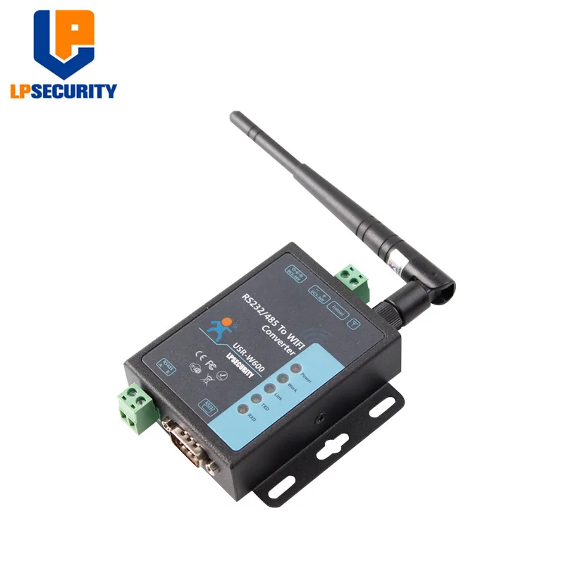 

9-24VDC Serial RS485 to Wifi Converter Support Router Bridge Mode Network TCP/IP