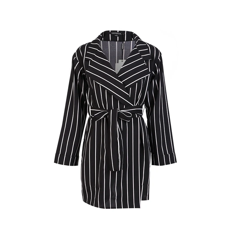 DOMODA одежда Цвет Блок Полосатый Playsuit контраст элегантный дизайн короткий