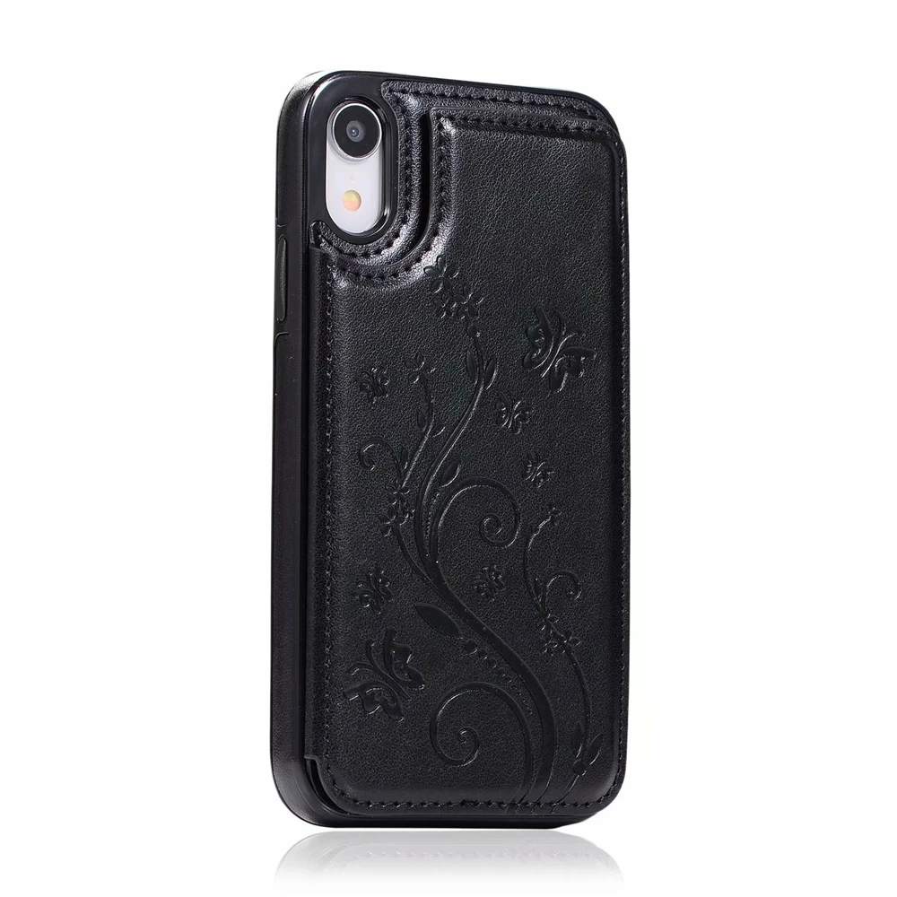 printing Retro PU Leather Case For iPhone 11 Pro XR XS MAX Multi Wallet Card Holder Flip 7 8 6 6s Plus |