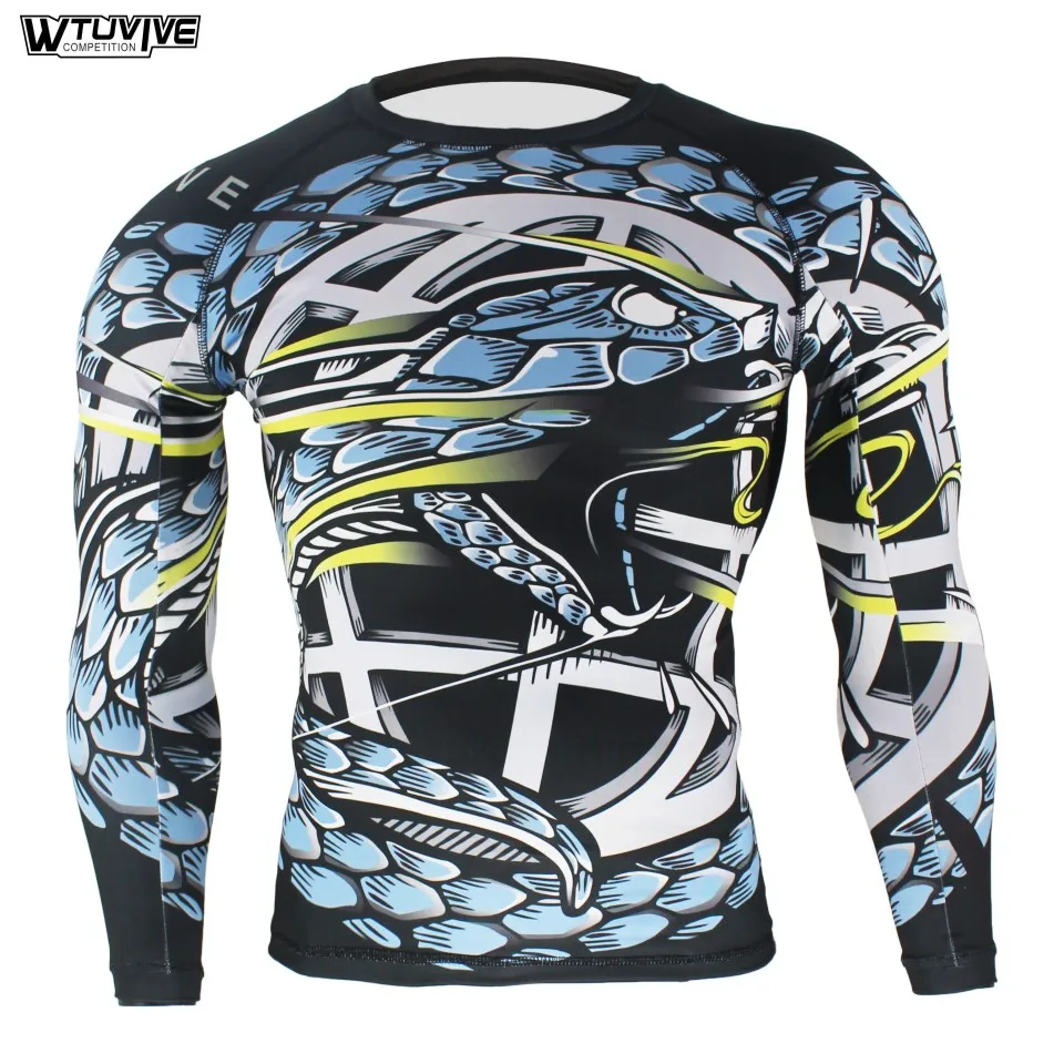 Свитшот WTUVIVE blue Viper эластичный для фитнеса боксерские трикотажные изделия tiger muay