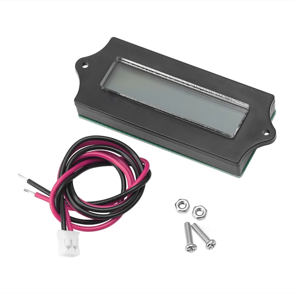 12V LCD Acid Lead Lithium Battery Capacity Indicator Digital Voltmeter Tester Electronic Device Tools | Инструменты