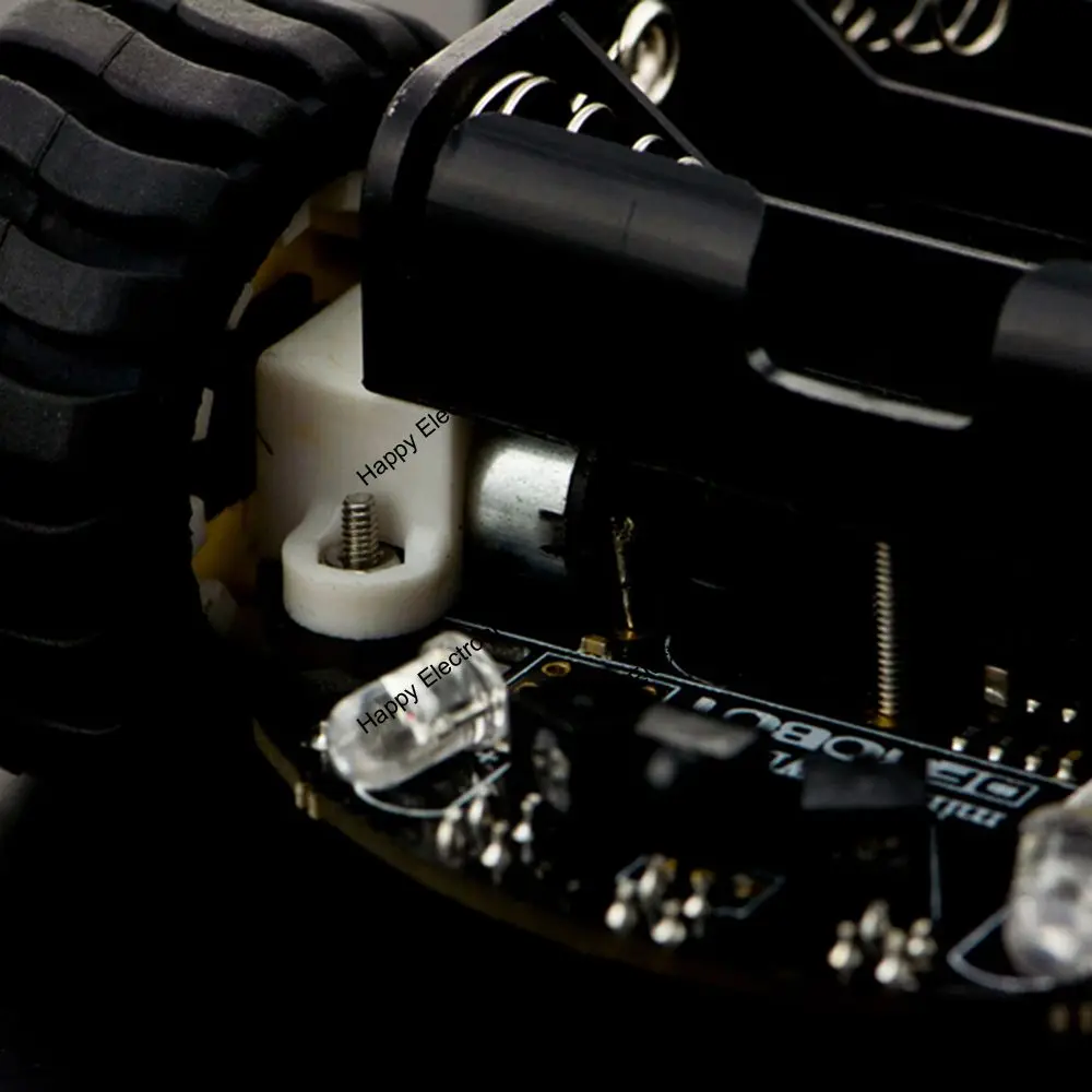 DFRobot 4WD MiniQ полный комплект V2.0 Atmega32U4 Поддержка запуска подстанций Дистанционное