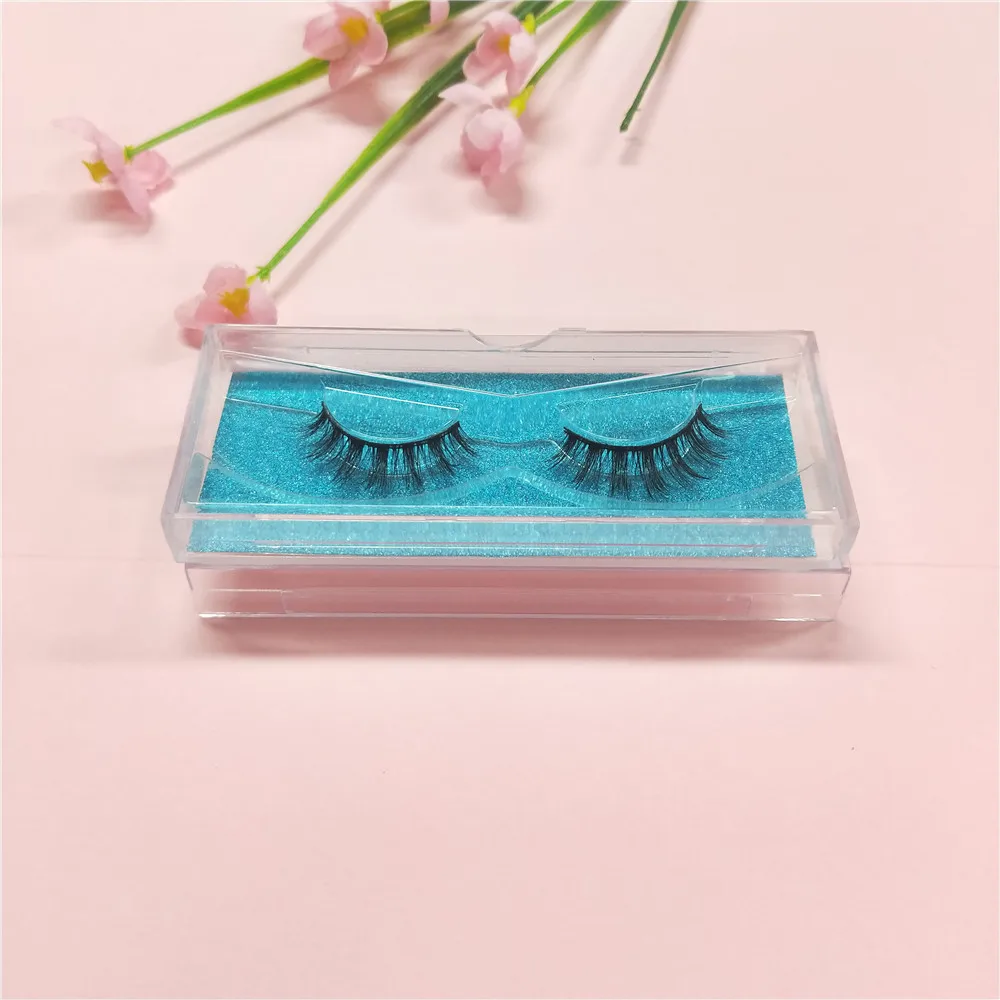 10 пар ручной работы реального норки ресницы 3D полосы толстый Поддельные