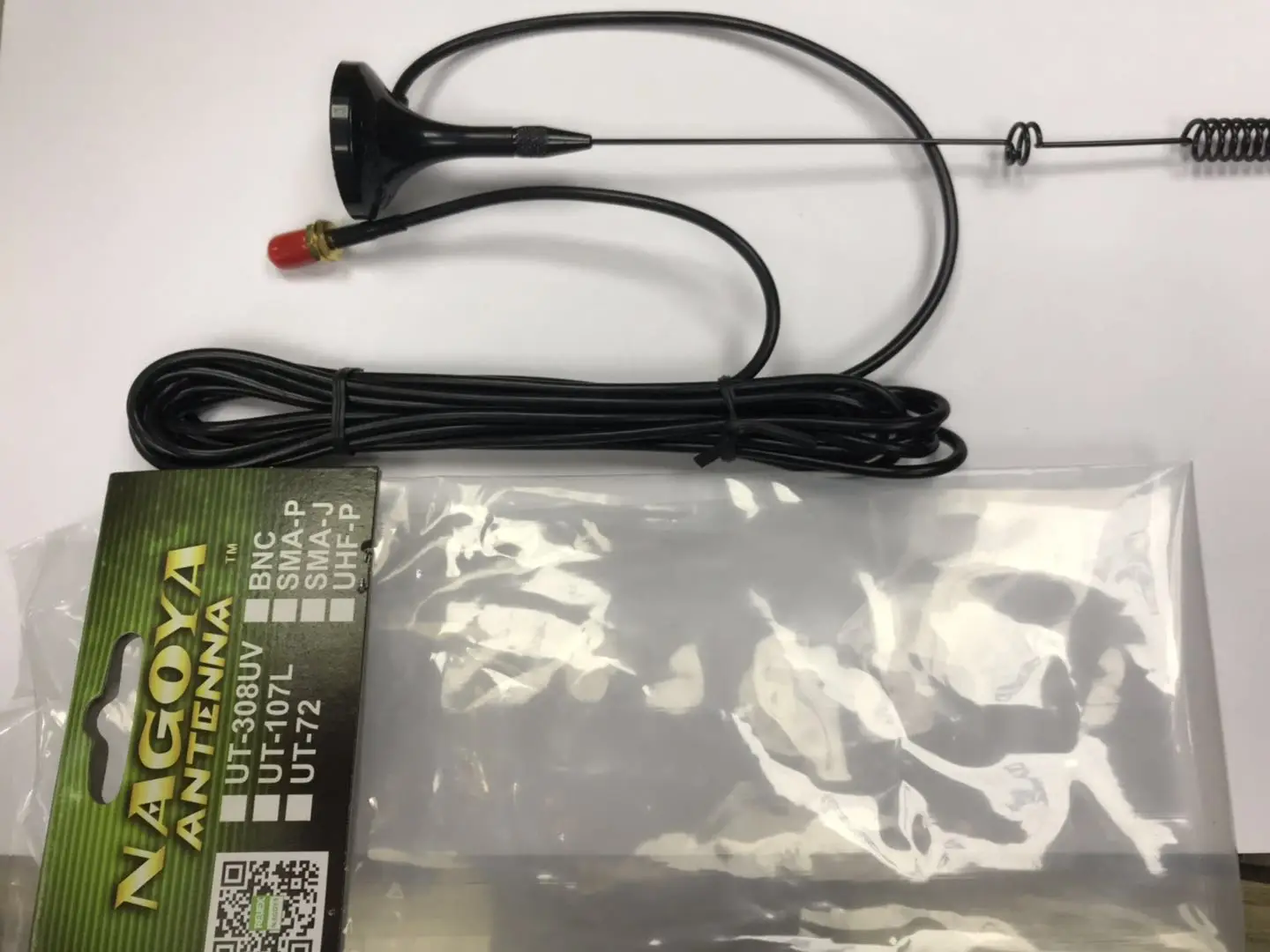 2pcs 100% original Nagoya UT-106UV Vehicle Mounted Car Antenna For Baofeng 888S UV-5R Two Way Radio Walkie Talkie  UT-106 SMA-F