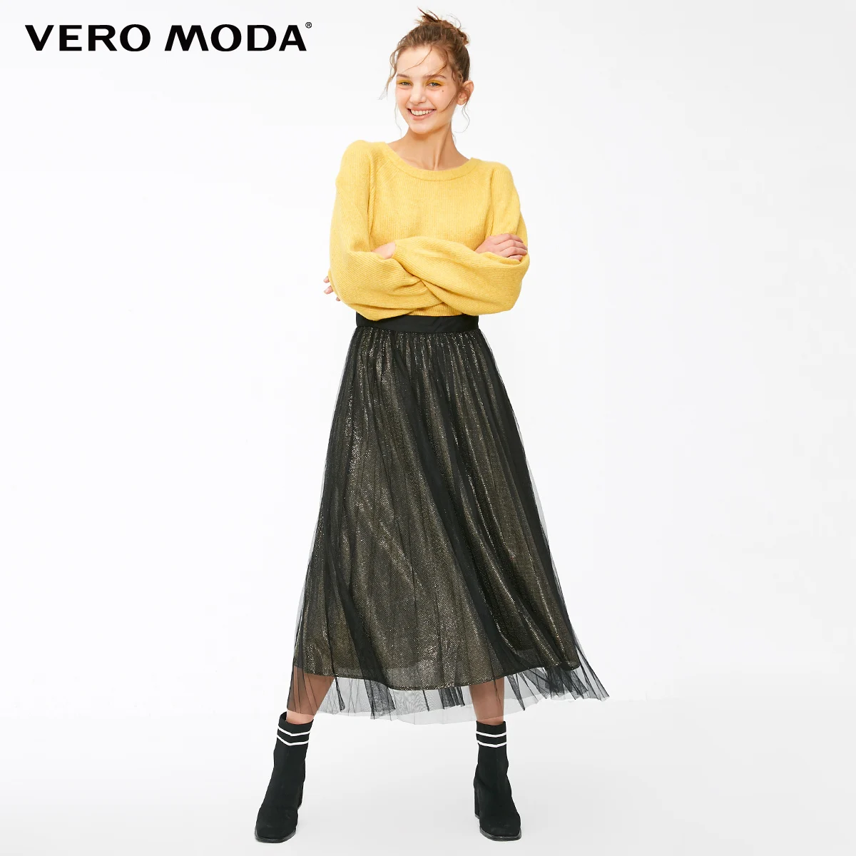 Vero Moda New Women's Bare Back Lace-up Raglan Sleeves Pure Knit Sweater | 319113514 Женская одежда