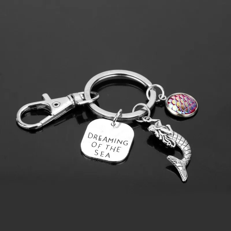 Брелок для ключей Женский креативный держатель с подвеской в виде мерцающей