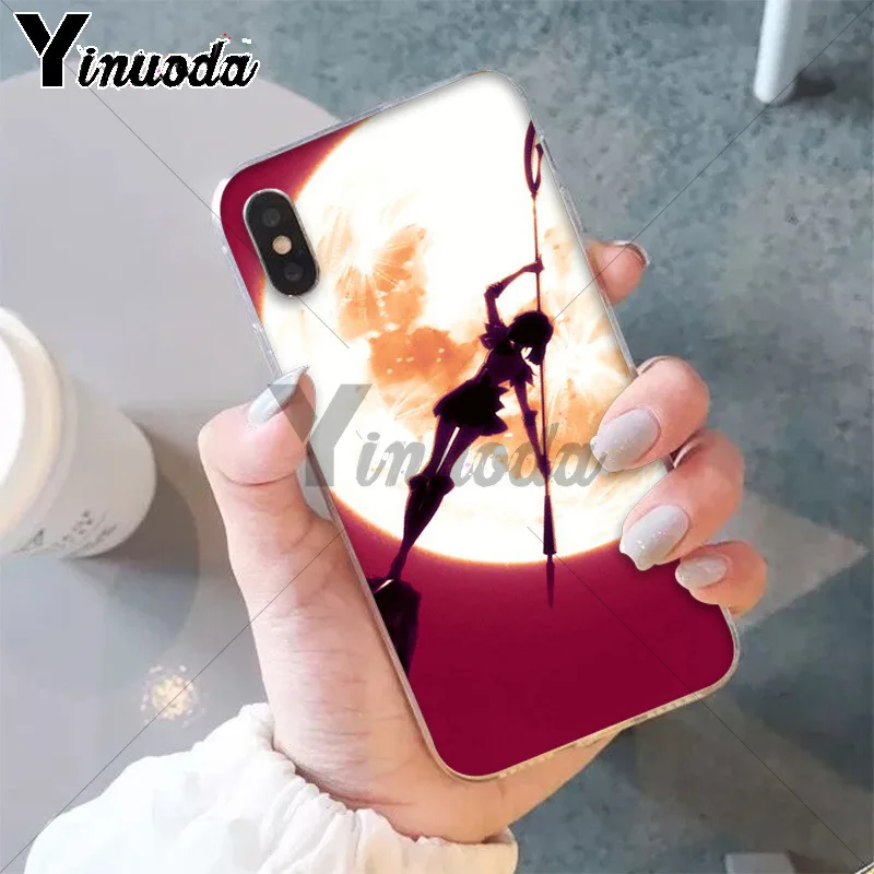 11pro MAX Модный Сейлор Мун Сатурн Мягкий силиконовый чехол для телефона из ТПУ iPhone 5
