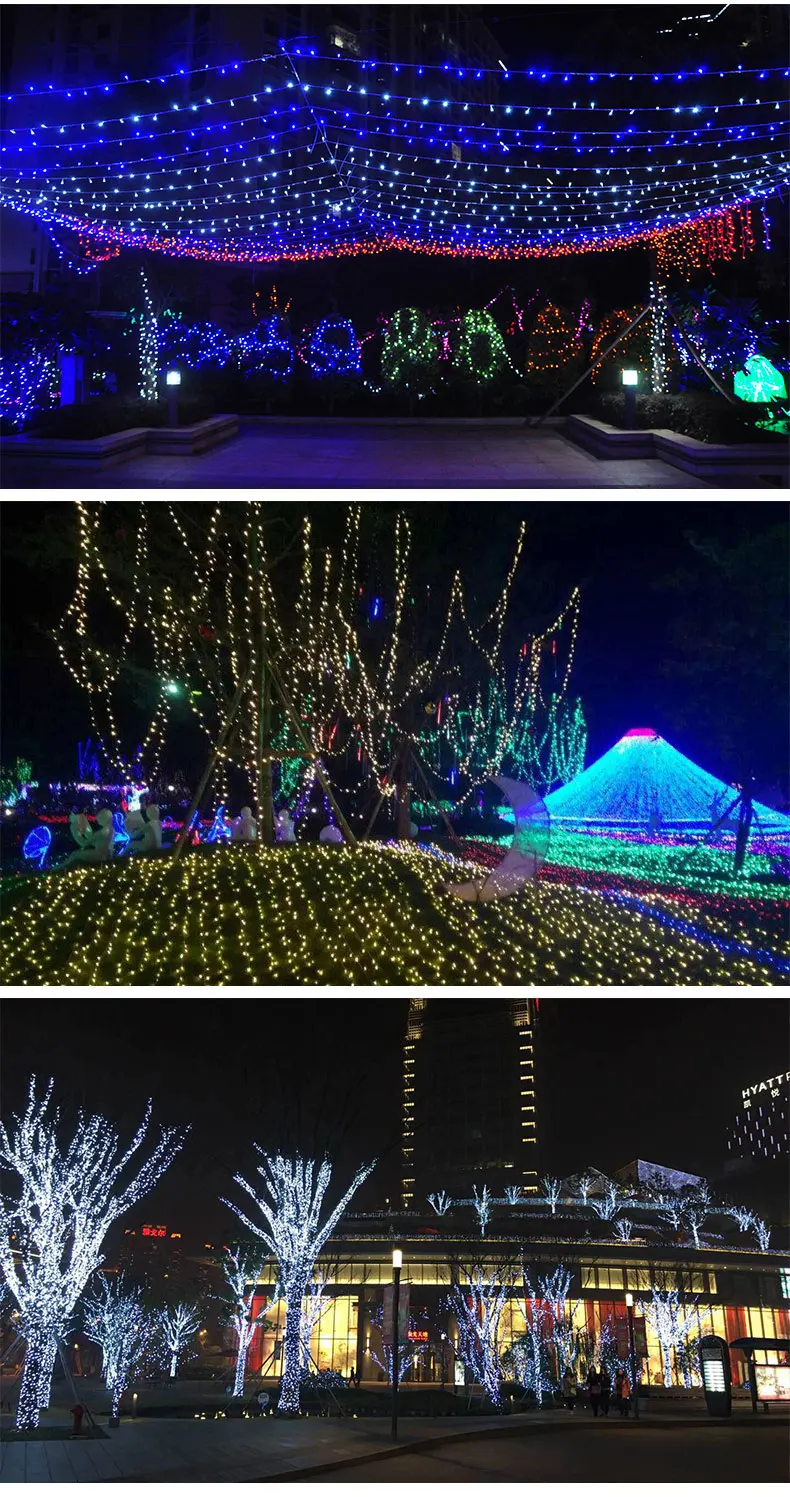Decoracion navidad горячая Распродажа хорошее качество 24 в гирлянды для наружных проектов праздничные вечерние свадебные сказочные огни