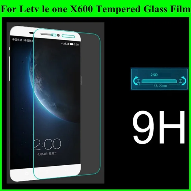 2.5D Закаленное стекло для Letv le one Высококачественная защитная пленка