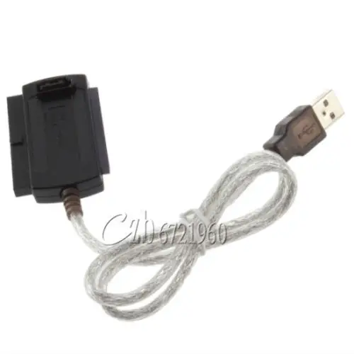 

USB 2.0 to IDE SATA 5.25 S-ATA/2.5/3.5 480Mb/s data Interface Adapter Cable nEW