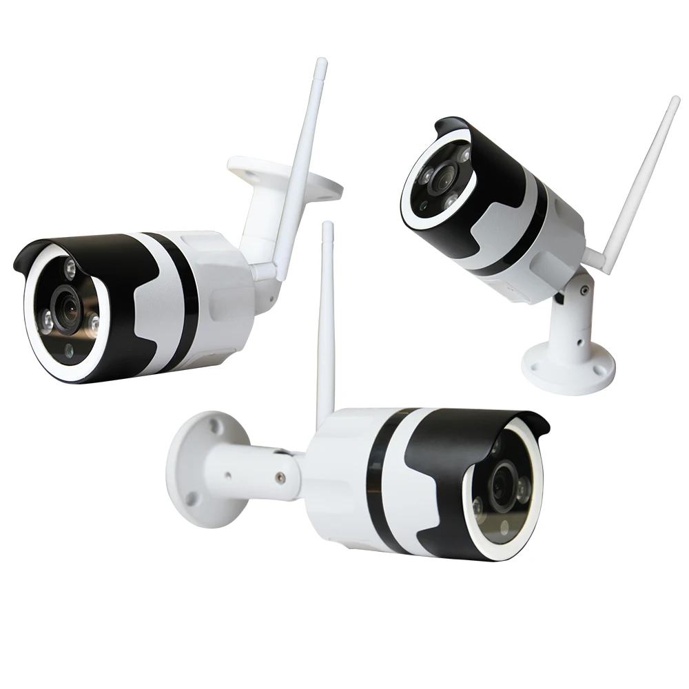 6CH с подкладкой аудио-разговора HD Беспроводной сетевой видеорегистратор LCD