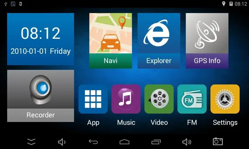 BEESCLOVER 9 дюймов Автомобильный gps навигатор 8 ГБ Android 4.2.2 1080p Тахограф регистратор