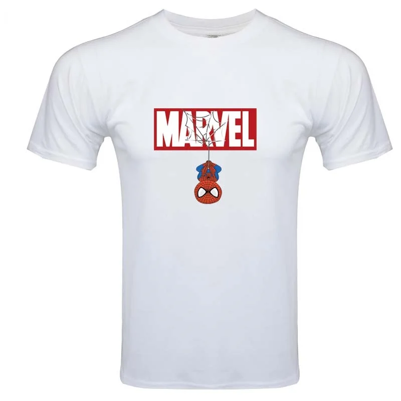 Мстители endgame &quotMarvel&quot напечатаны хлопковые Забавные футболки мужская одежда 2019