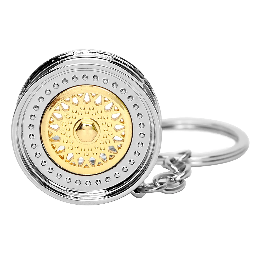 Брелок 3D миниатюрный колесо модель обода BBS брелок популярный креативный