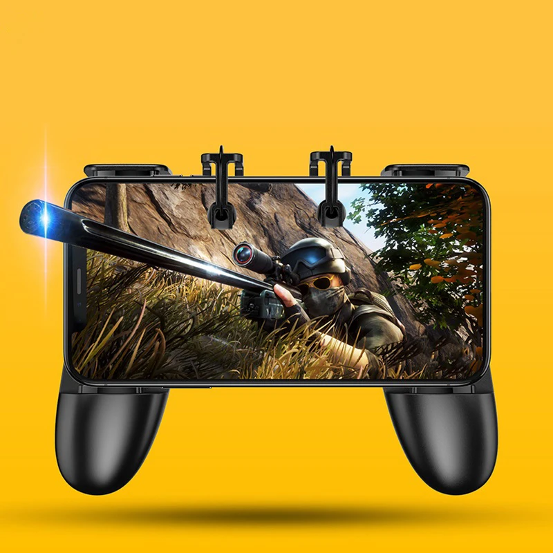 S12 для PUBG контроллер мобильного геймпада с L1R1 стрелок триггера Кнопка огня цель