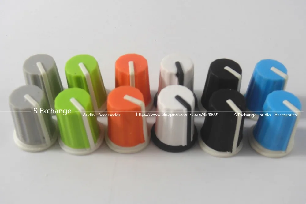 12pcs/lot Colorful EQ Cap Equalizer Knob / High School Bass Pot for Pioneer DJ MIXER DJM djm-2000 900 850 750 700 800 | Электроника