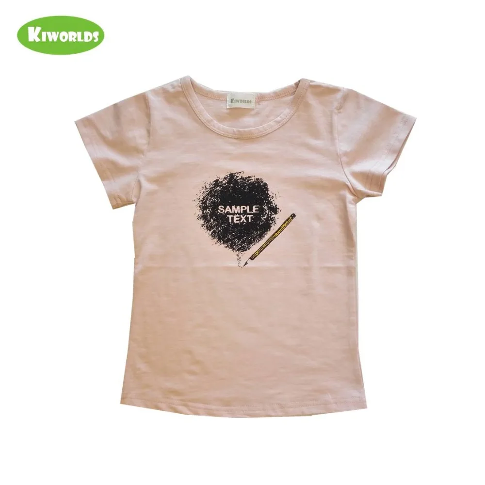 Летняя Удобная хлопковая футболка для мальчиков и девочек розового белого