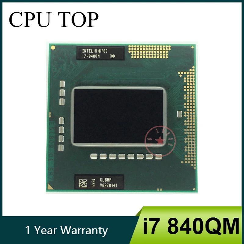 Процессор Intel Core i7 840QM Extreme Edition 8 м 1 86 ГГц для ноутбука SLBMP|core 840qm|i7 840qmcore |