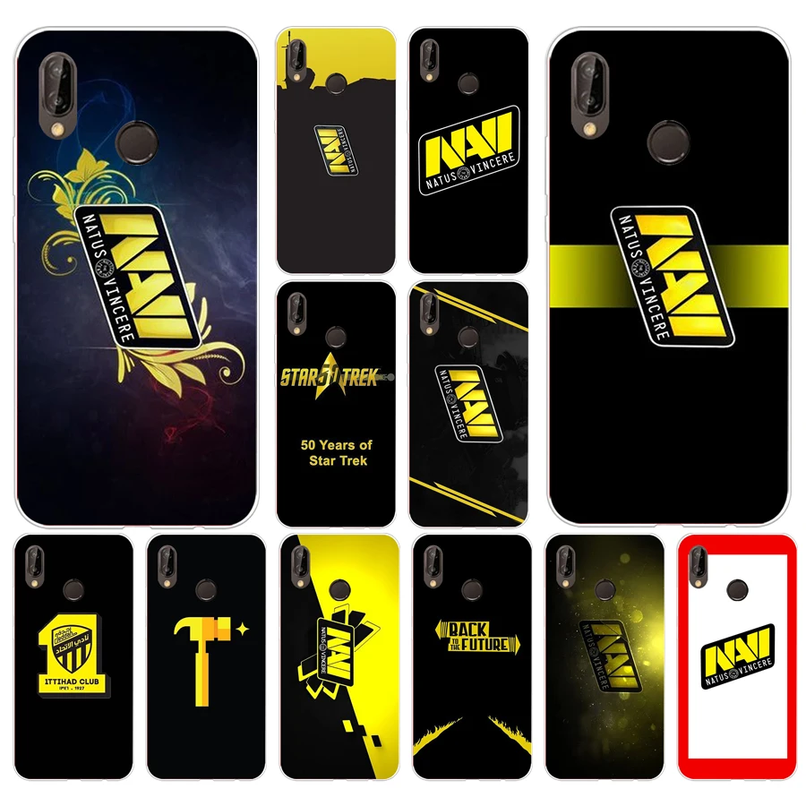 234FG natus vincere navi Гибкий тонкий мягкий Силиконовый ТПУ чехол для huawei Mate P20 P30 Llte Pro Y6 Y7