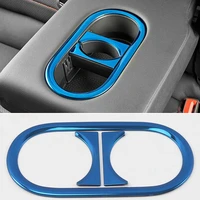 interior for volkswagen t roc t roc 2018 2019 abs rear row water cup holder decoration cover trim