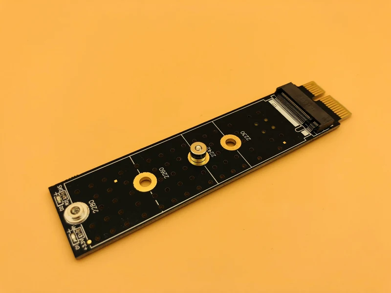 PCIE к M2 SSD адаптер M Соединитель в форме ключа NVME x1 полная скорость M.2 2280 алюминиевый
