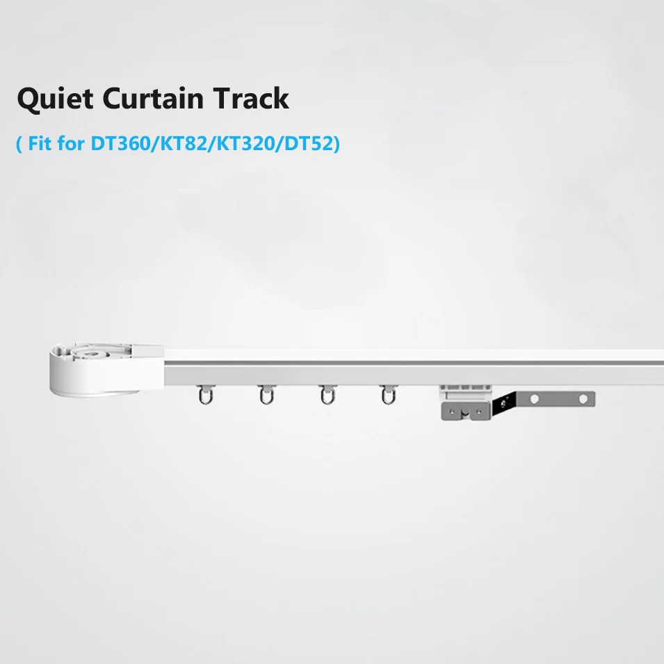 

High Quality Electric Curtain track Super Quiet CurtainTrack Auto Motorized Smart Remote Control Dooya Electric Curtain Motor