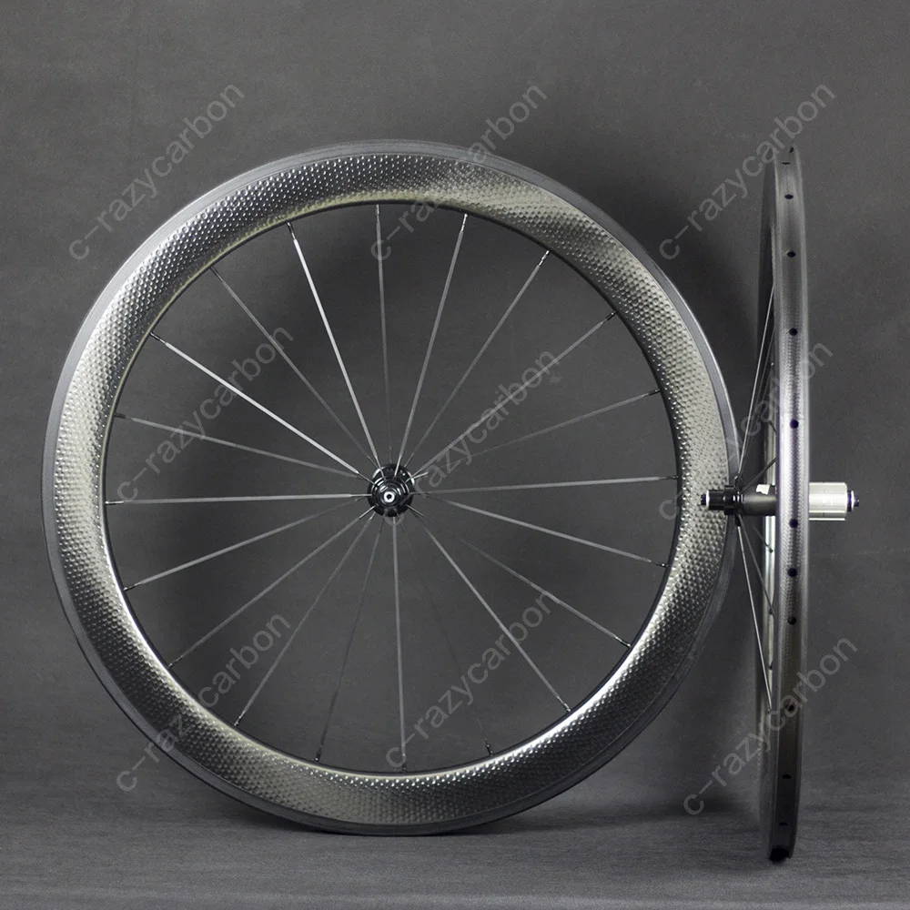 Колеса велосипедные из углеродного волокна 45/50/58/80 мм|dimple carbon wheels|carbon wheels clinchercarbon |