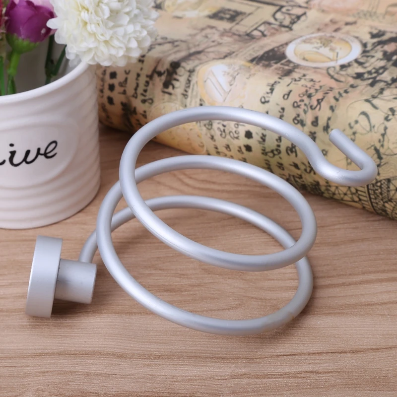 Алюминиевая сушилка для волос Настенная Ванная комната плоская спиральная