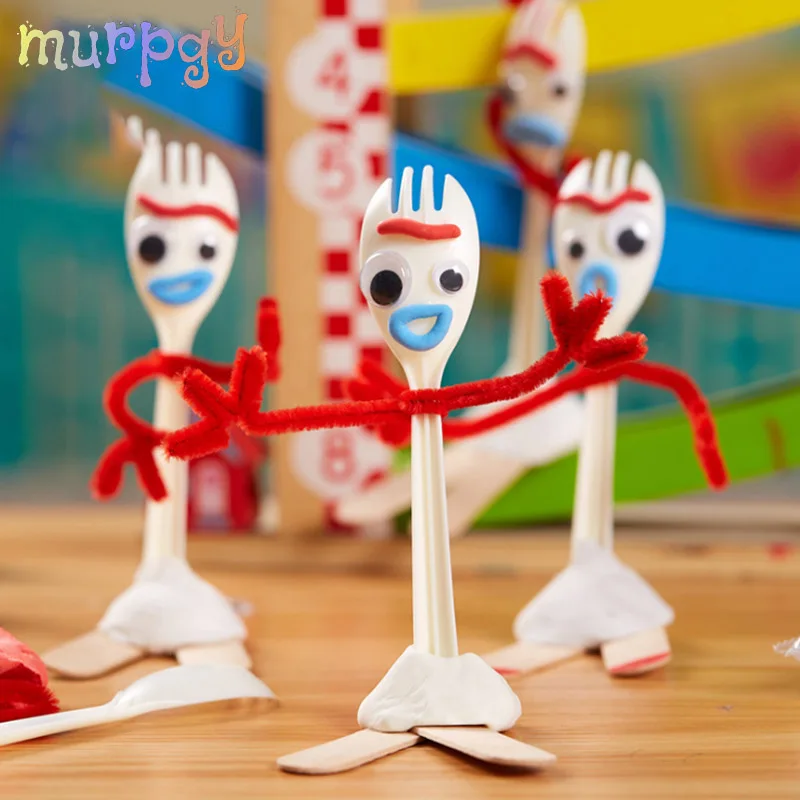 5/4/3/2/1 шт. мультфильма История игрушек 4 Forky Alien Вуди для детей в стиле героя по