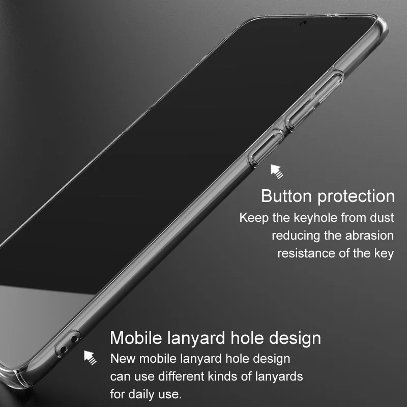 Новинка 2019 прозрачный износостойкий жесткий чехол IMAK из поликарбоната для Oneplus 7 6