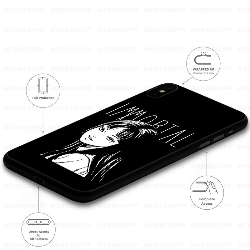 WEBBEDEPP японский комический мягкий чехол ужасов для Huawei Mate Honor 20 6A 7A 7C 7X 8 9 9X 10 View Lite Pro