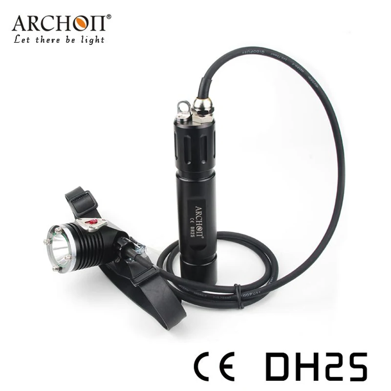 Светодиодный фонарь Archon DH25 WH31 Cree XM L U2 для подводного плавания с аквалангом