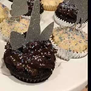 Блеск Единорог волшебный день рождения кекс toppers крещение вечерние украшения