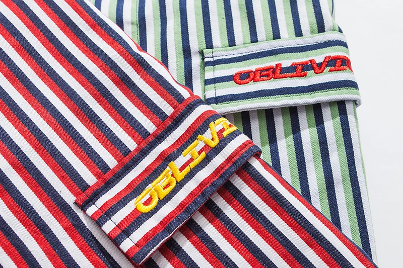 Aelfric Eden Vintage Striped Male Shirt Long Sleeve Cotton Casual Shirts Streetwear 2018 Fashion Hawaiian FC31 | Мужская одежда