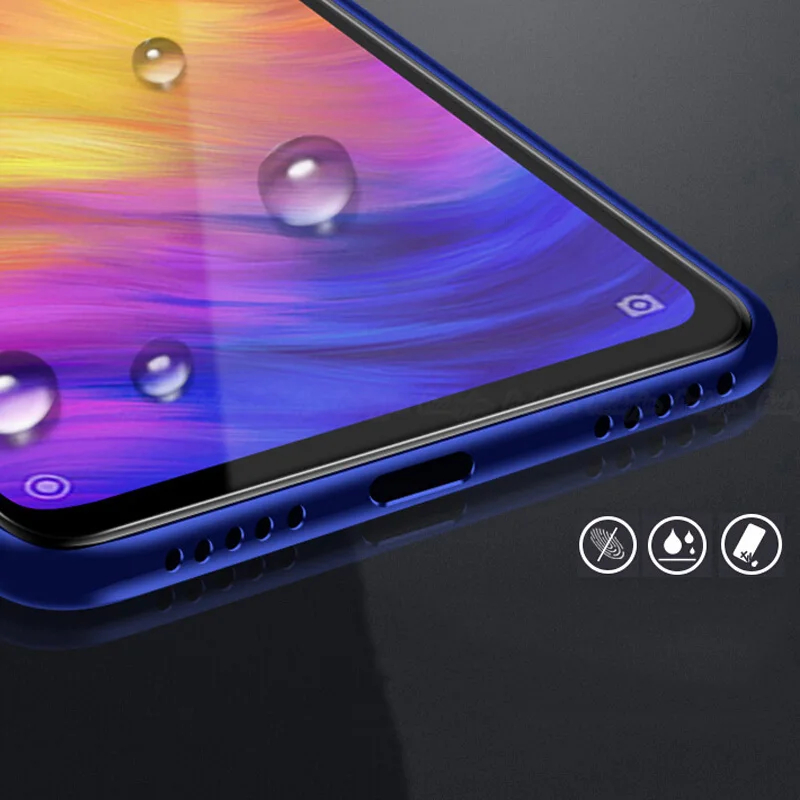 UVR Redmi Note7 Pro Полное покрытие матовое закаленное стекло для Xiaomi Redmi Note 7 Pro защита экрана от Голубых отпечатков пальцев