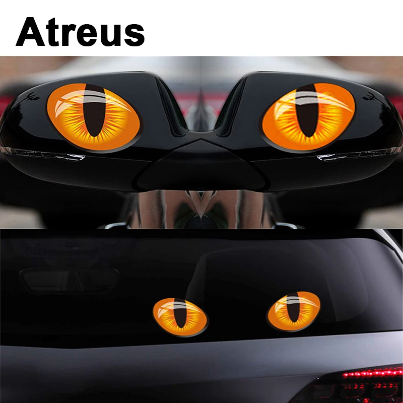Наклейки Atreus на заднее стекло автомобиля для Suzuki Grand Vitara Swift SX4 Renault Duster Megane 2 3 Logan kia