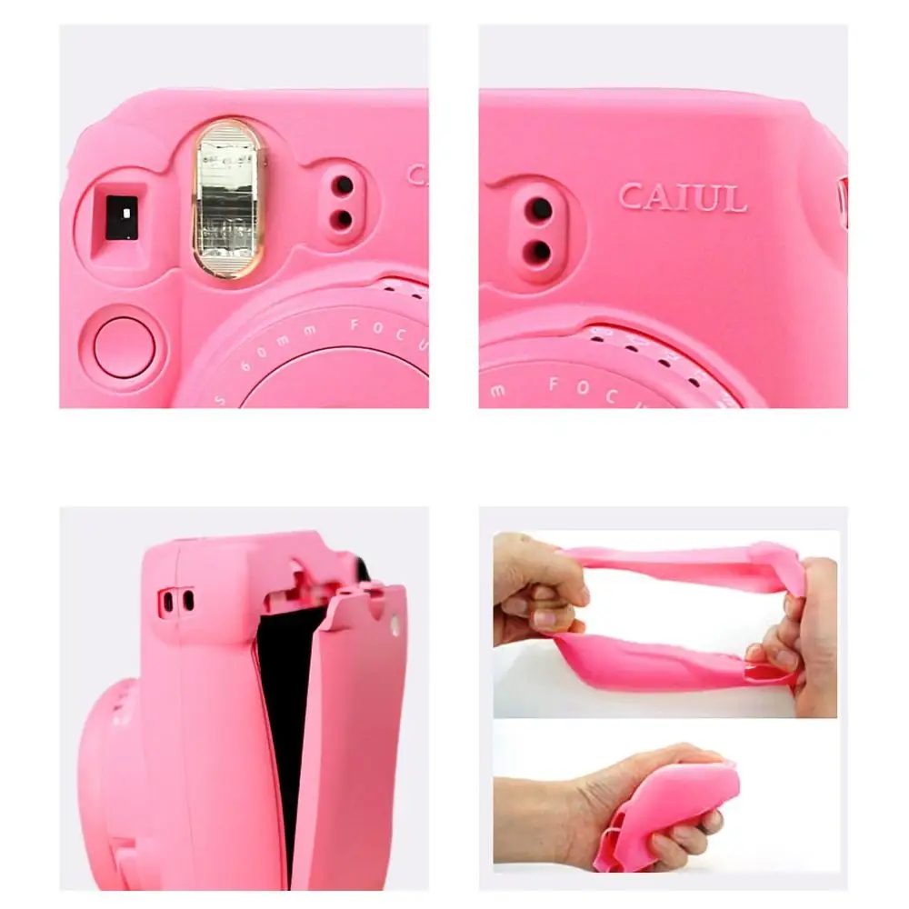 Мягкий силиконовый чехол Jelly для Fuji Fujifilm Instax Mini 9 8 камеры классический