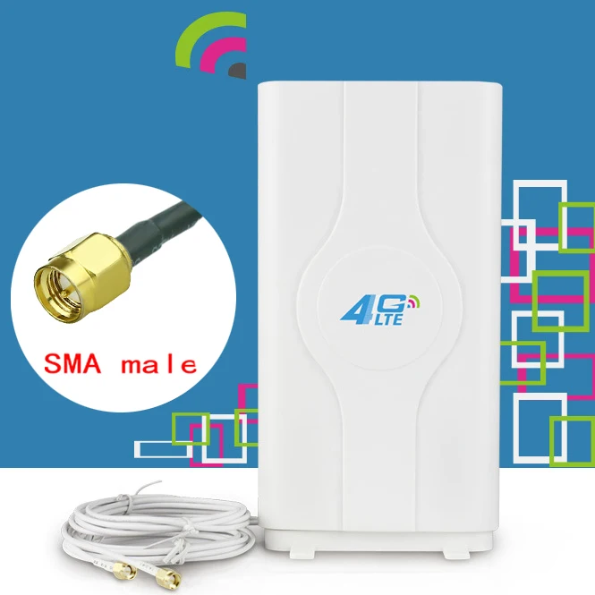 

4G LTE Wifi Antenna 88 dBi TS9 CRC9 SMA Connector 4G antenna for Router modem B315 B890 B310 B593 B970 B970B B683