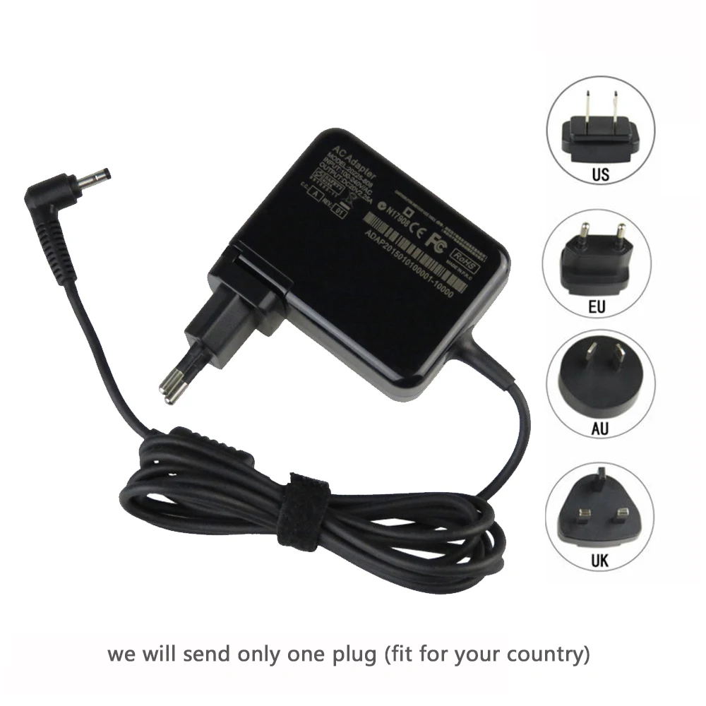 Ноутбук AC DC зарядное устройство 45 Вт 20 в 2.25A для Lenovo 5A10H42921 5A10H43621 5A10H43628 4 0*1 7 мм ADL45W